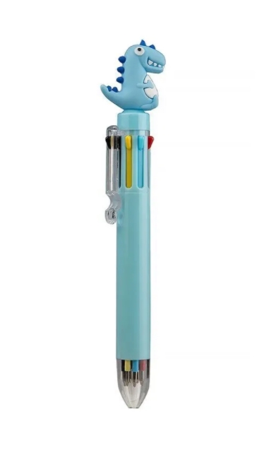 

Ручка шариковая wellywell Дракоша Pen_Dragon_Colors_8_Blue, разноцветная, 1 шт.