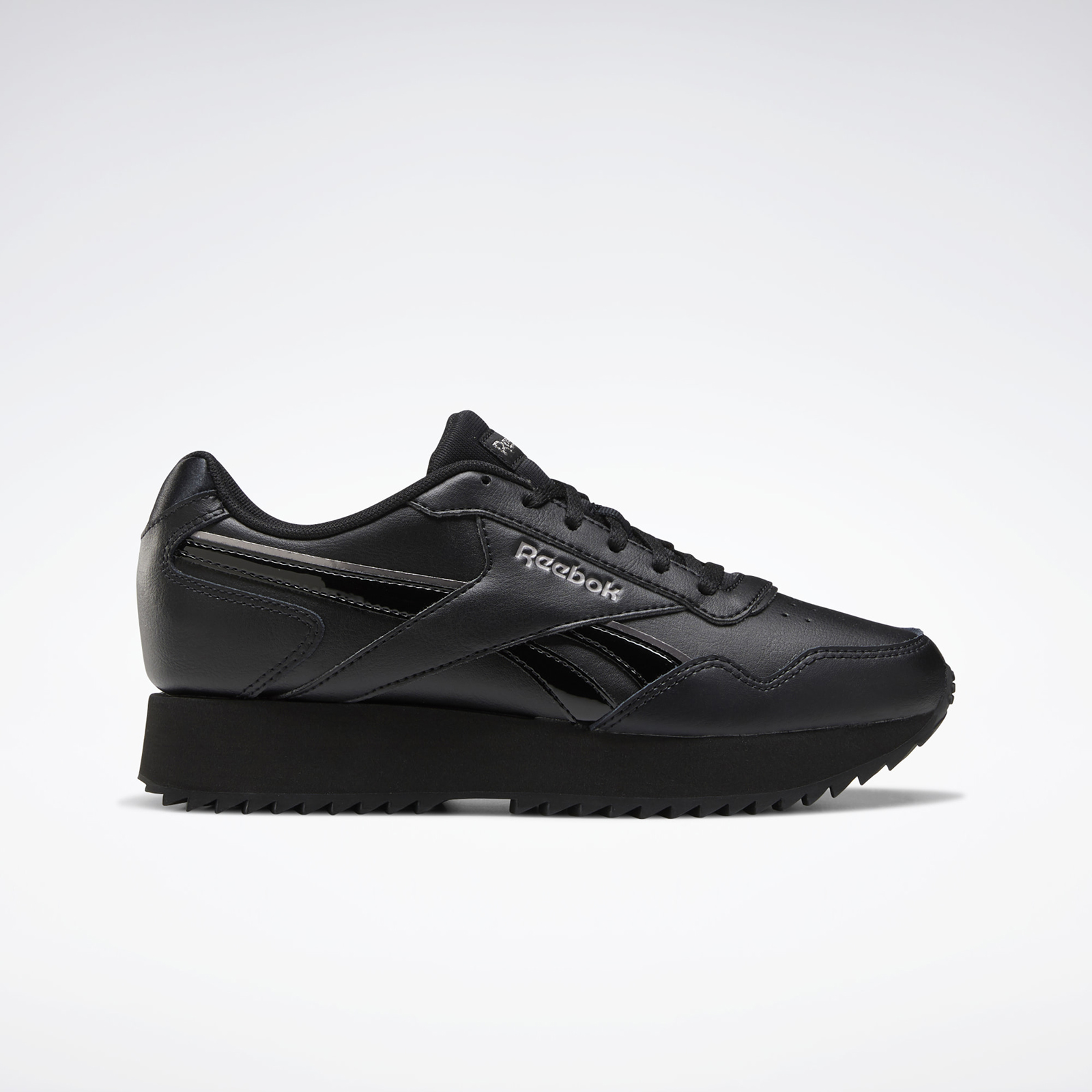 

Кроссовки женские Reebok Royal Glide Rpldbl черные 7 US, Royal Glide Rpldbl