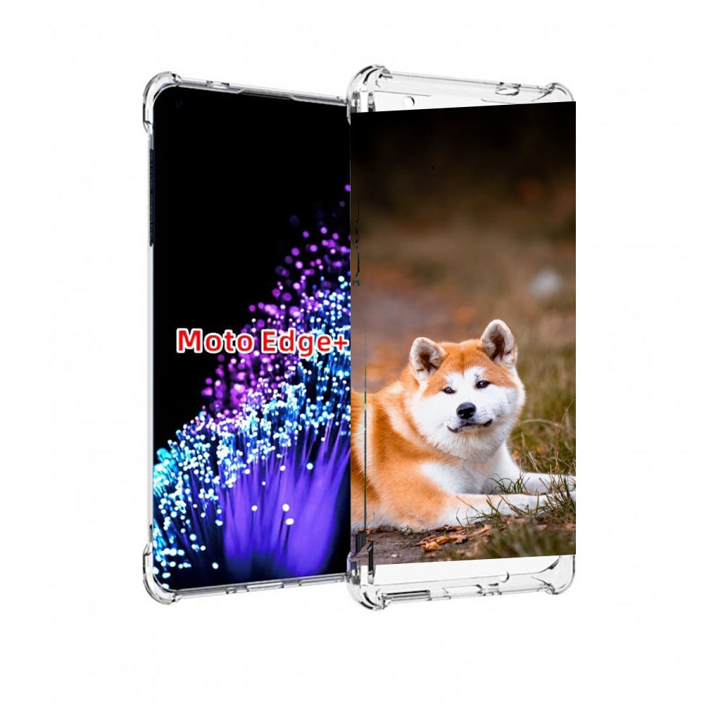 

Чехол MyPads акита ину для Motorola Edge+ Plus, Прозрачный, Tocco