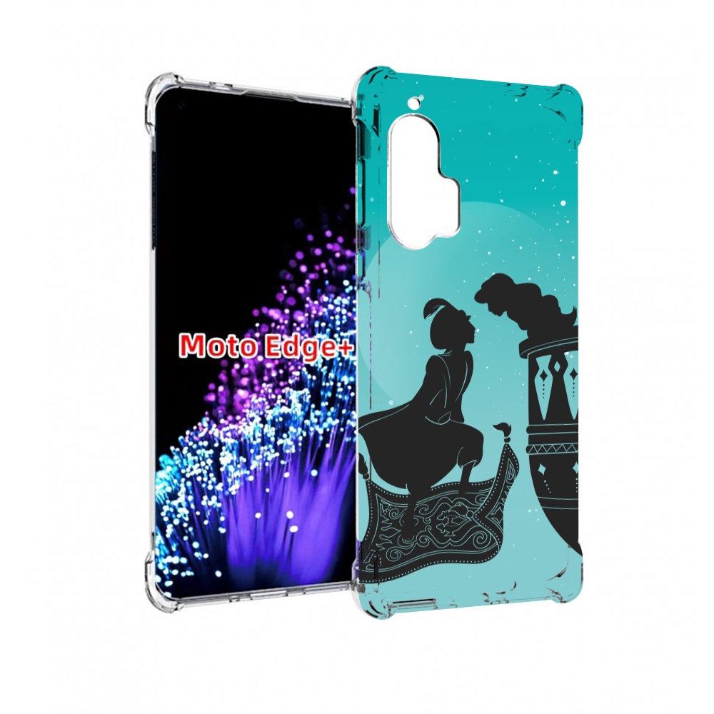 

Чехол MyPads алладин тень для Motorola Edge+ Plus, Прозрачный, Tocco