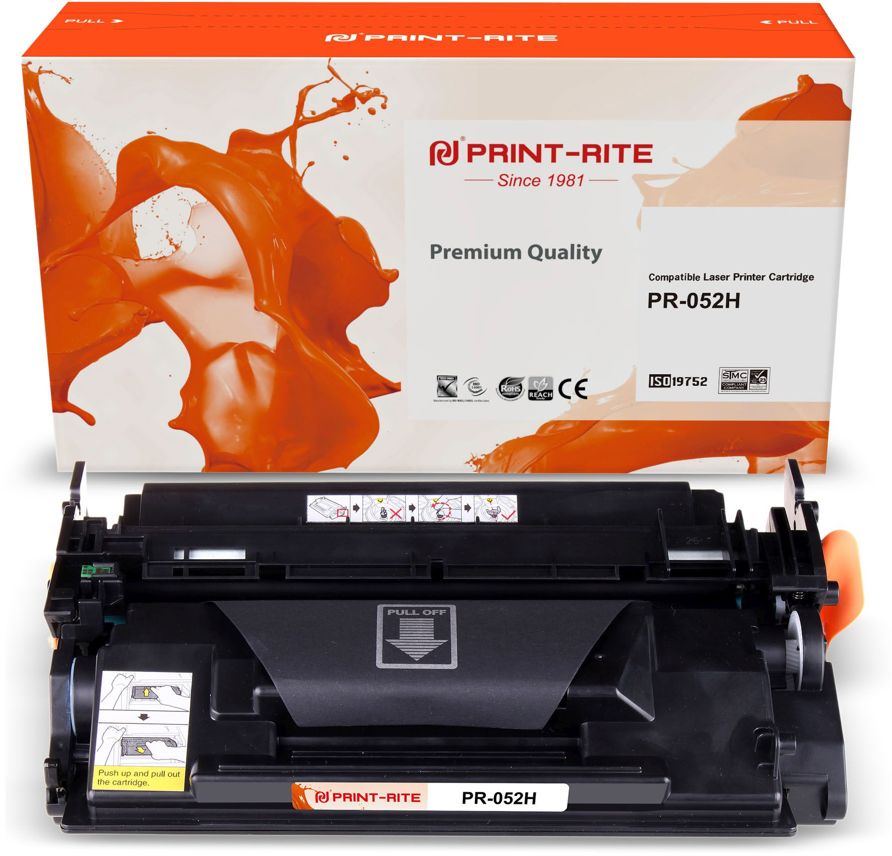 

Картридж для лазерного принтера Print-Rite 1809173 Black, совместимый, Черный