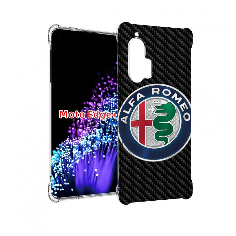 

Чехол MyPads альфа-ромео мужской для Motorola Edge+ Plus, Прозрачный, Tocco