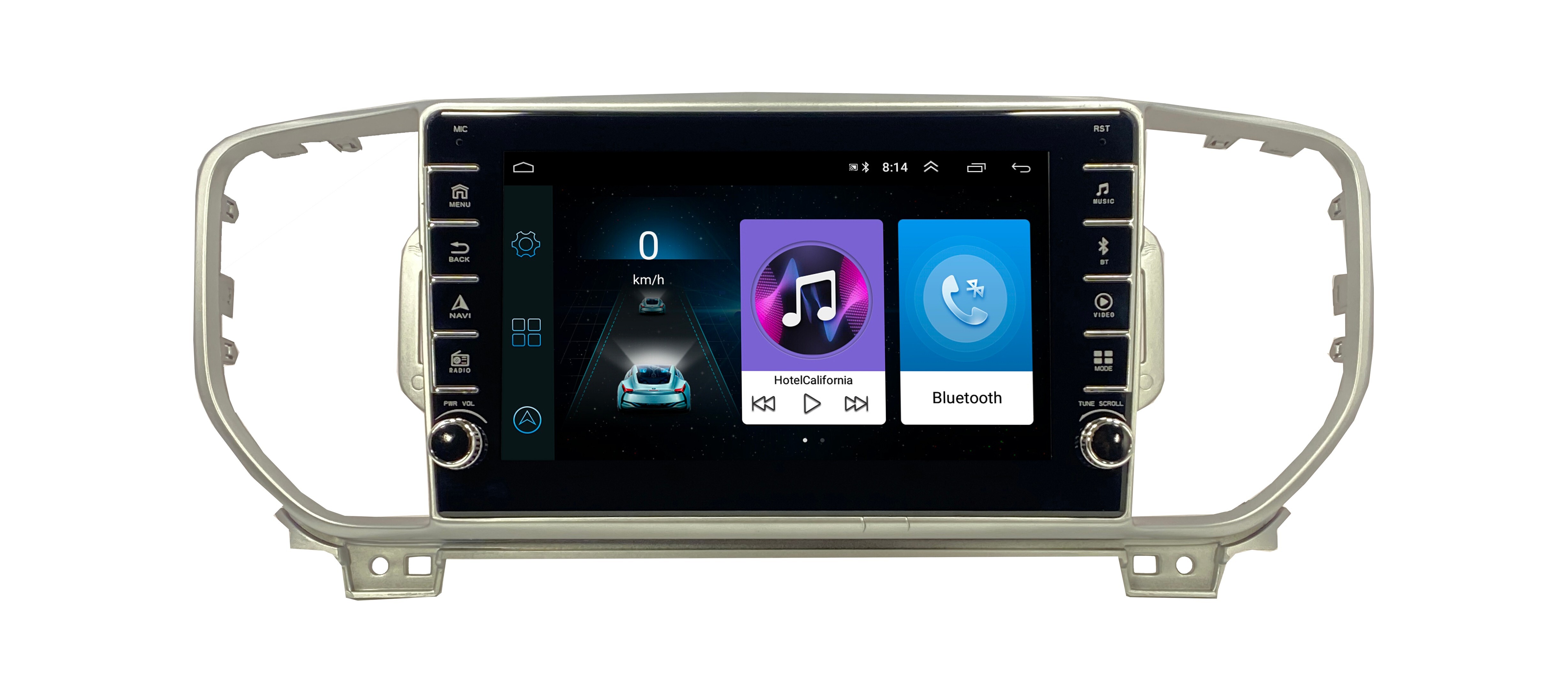 Автомагнитола ANDROID KIA Sportage 2015-2018 Android 12 232GB с крутилками Мультирул 2063900₽