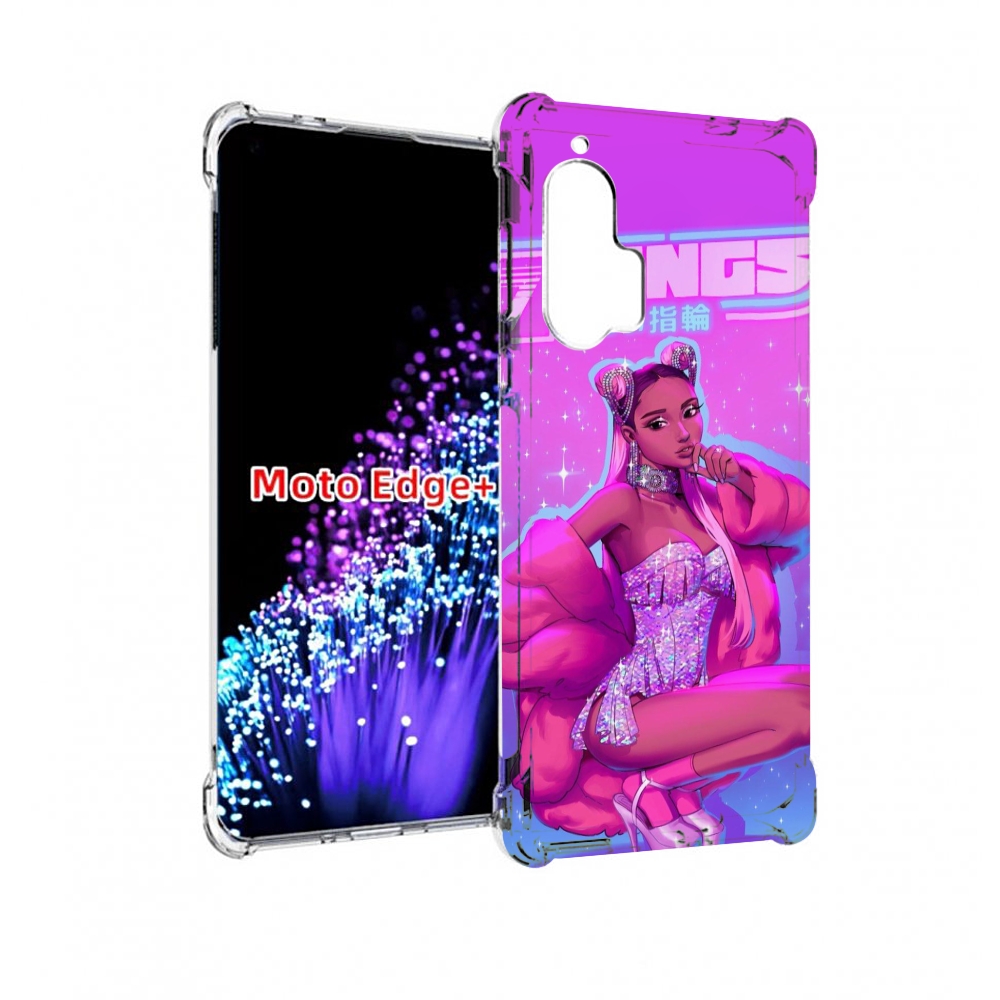 

Чехол MyPads ариана-гранде для Motorola Edge+ Plus, Прозрачный, Tocco