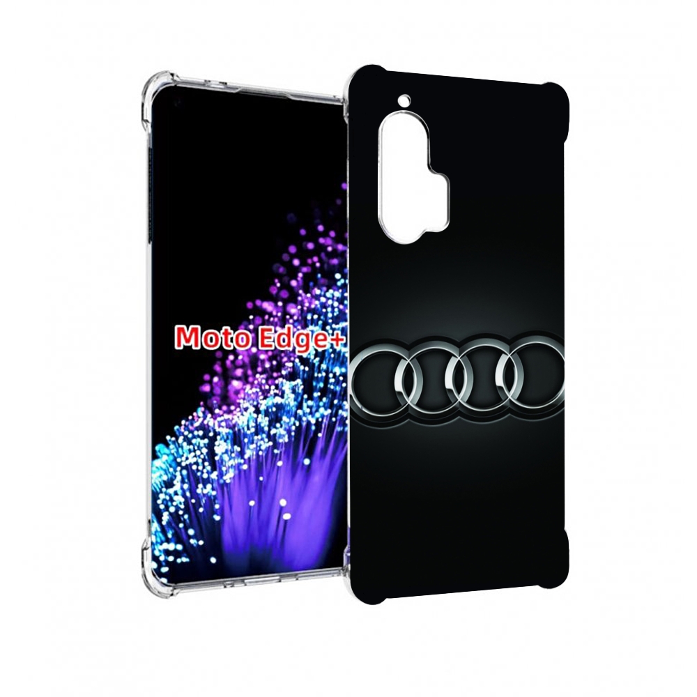 

Чехол MyPads ауди audi 2 для Motorola Edge+ Plus, Прозрачный, Tocco