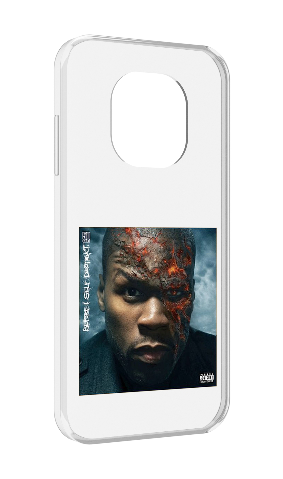 

Чехол MyPads 50 Cent - Before I Self Destruct мужской для Blackview BL8800 / BL8800 Pro, Прозрачный, Tocco
