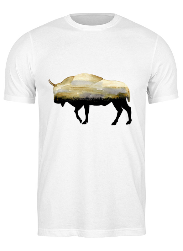 

Футболка мужская Printio Бизон 1994117 белая 3XL, Белый, Бизон 1994117