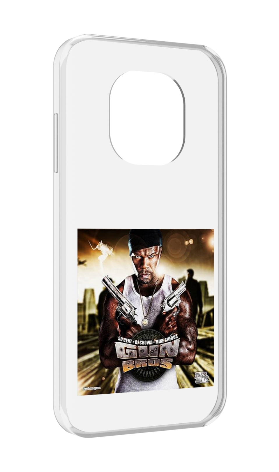 

Чехол MyPads 50 Cent - Gun Bros для Blackview BL8800 / BL8800 Pro, Прозрачный, Tocco