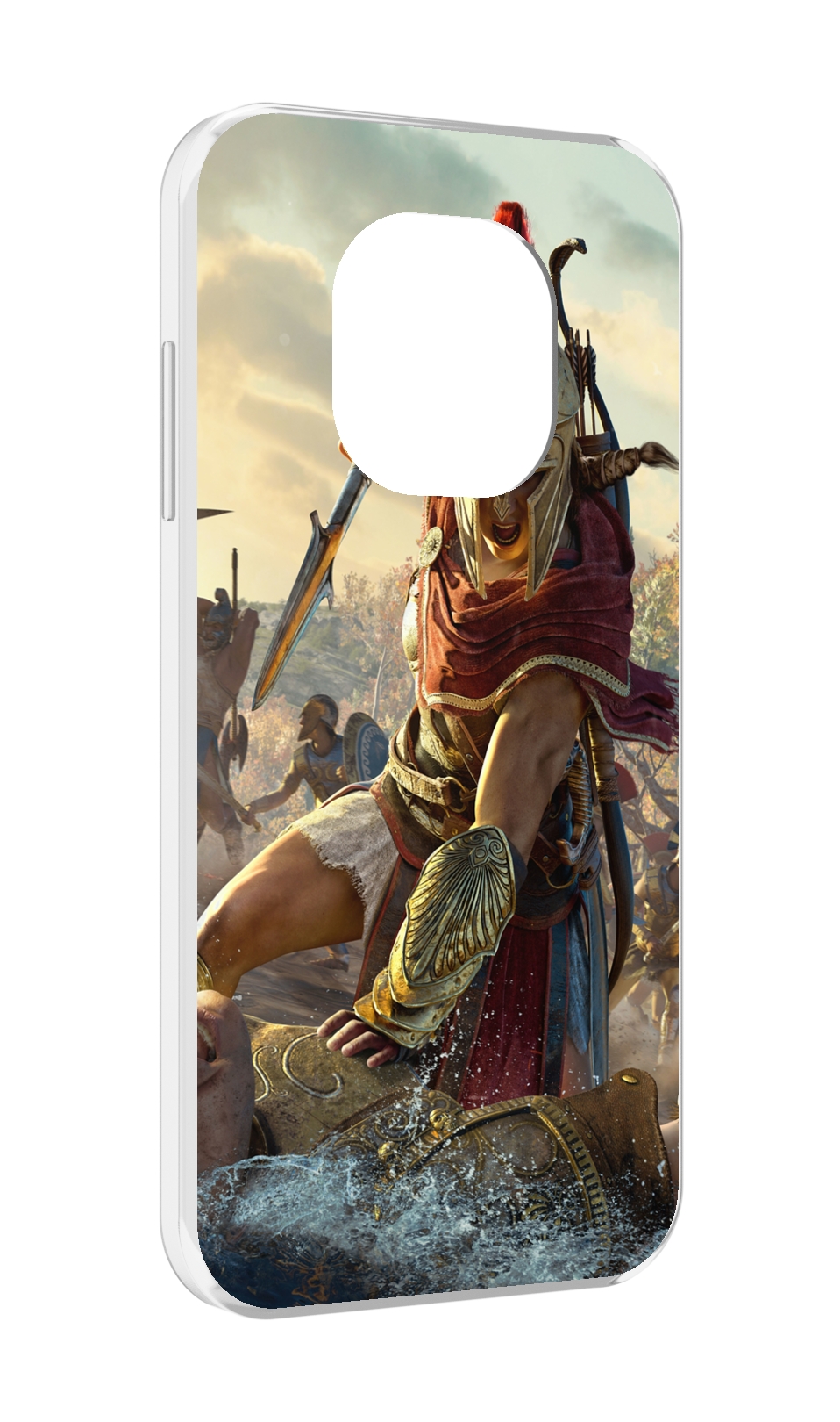 

Чехол MyPads Assassin's Creed Odyssey Kassandra мужской для Blackview BL8800 / BL8800 Pro, Прозрачный, Tocco