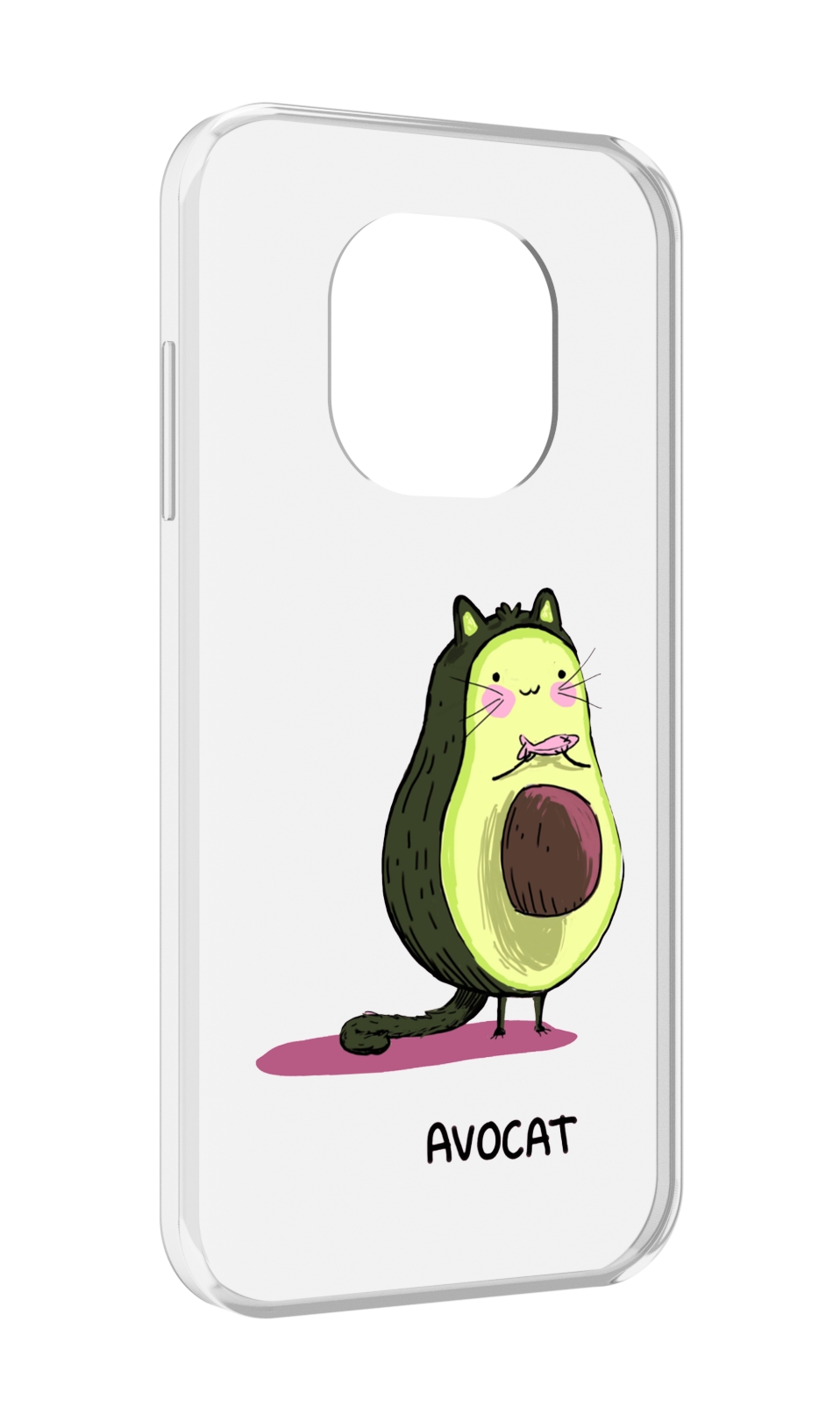 

Чехол MyPads Avocat для Blackview BL8800 / BL8800 Pro, Прозрачный, Tocco