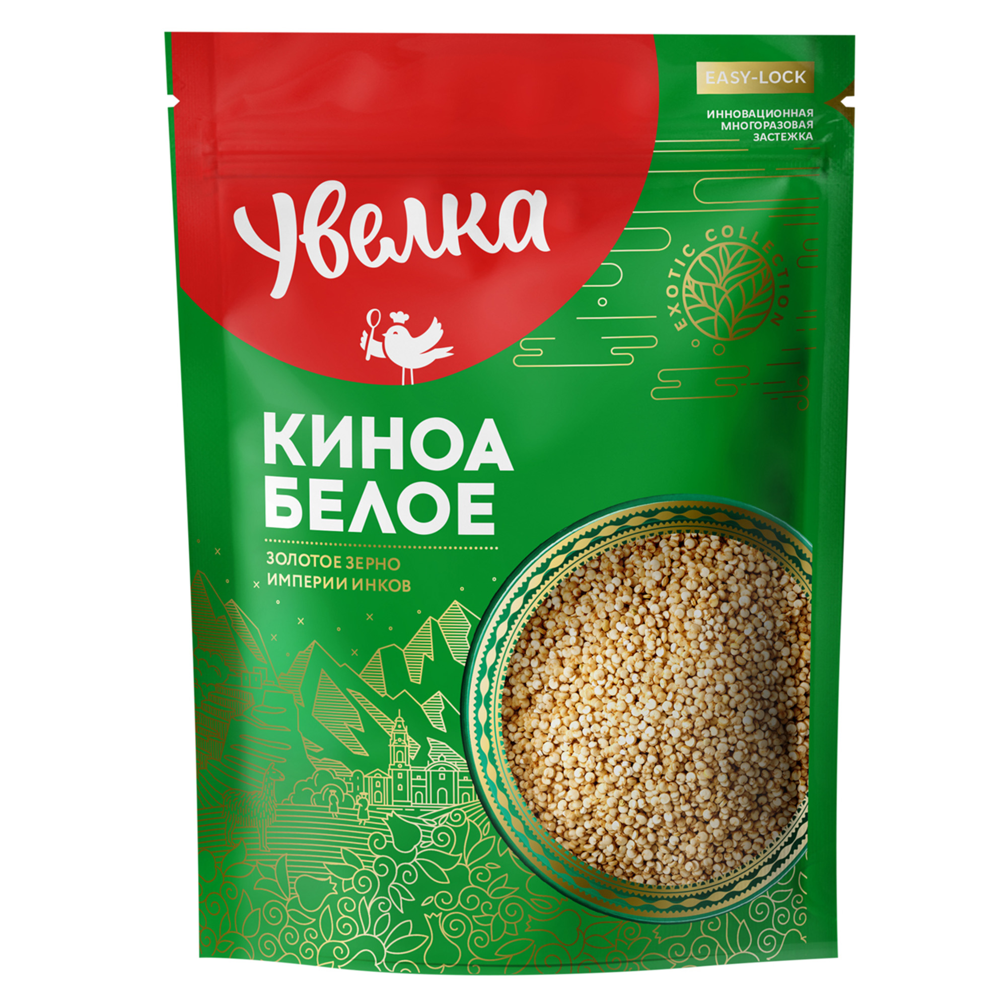 

Киноа белое Увелка Коллекция 350 г, 6248110
