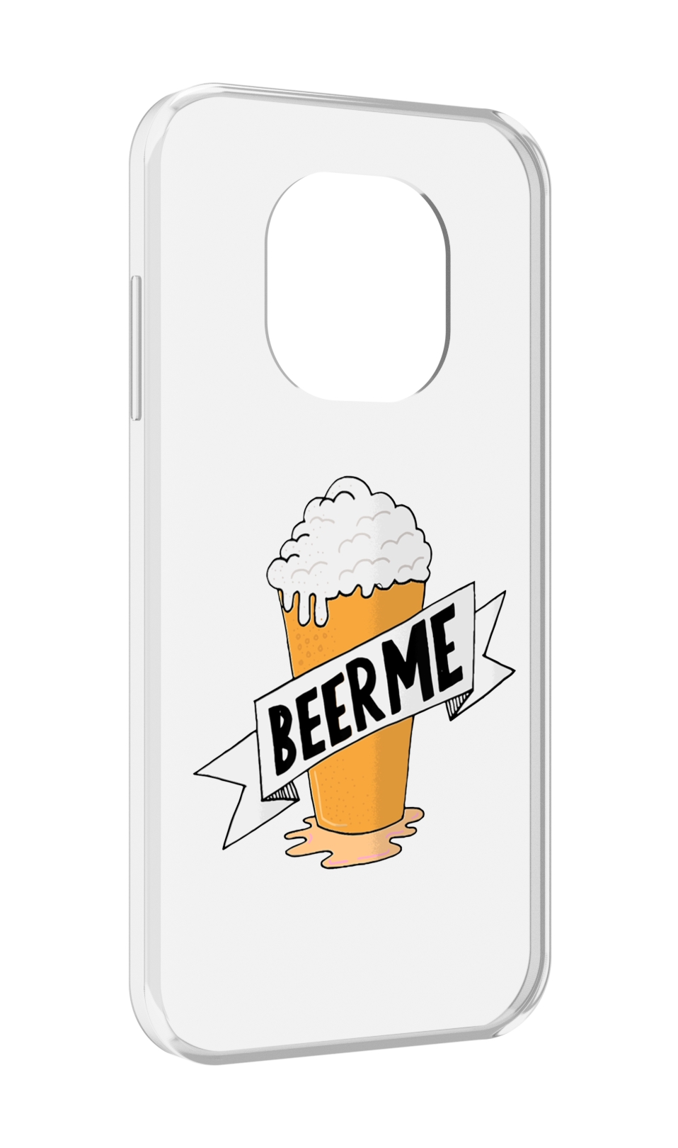 

Чехол MyPads Beer-me для Blackview BL8800 / BL8800 Pro, Прозрачный, Tocco