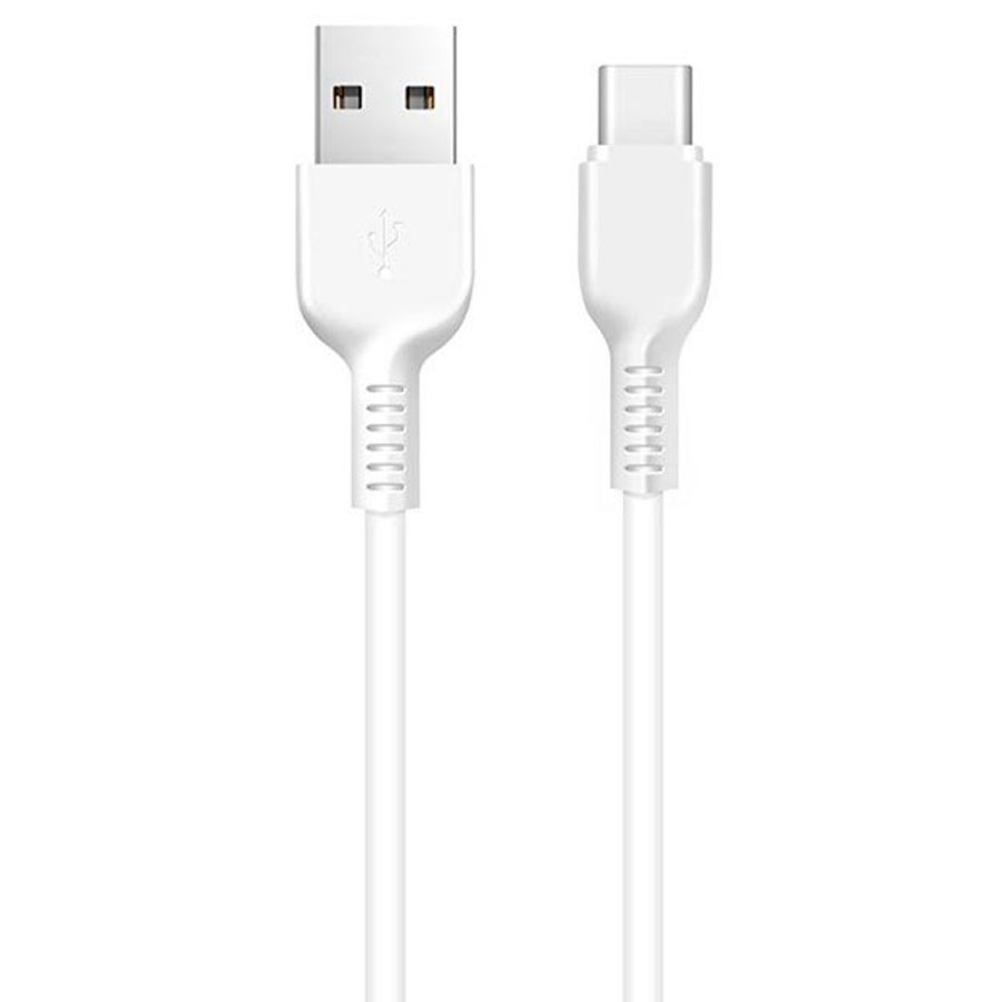

Кабель Hoco X20 Flash USB - Type-С, 2 А, 3 м, белый, X20 Flash