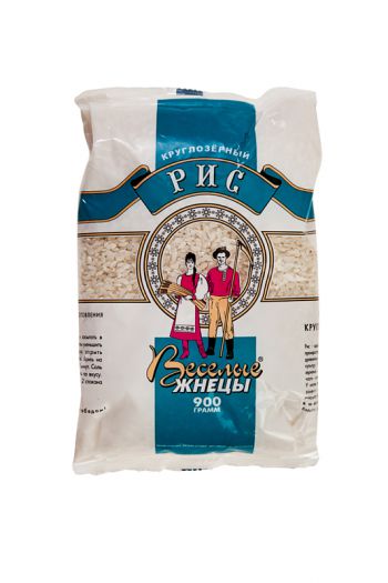 

Рис Веселые жнецы круглозерный 900 г