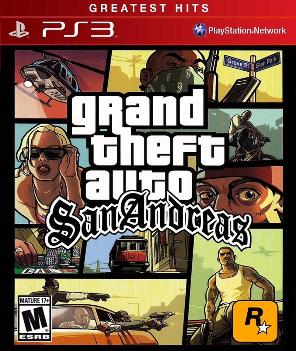 фото Игра grand theft auto: san andreas (great hits) для playstation3 rockstar games