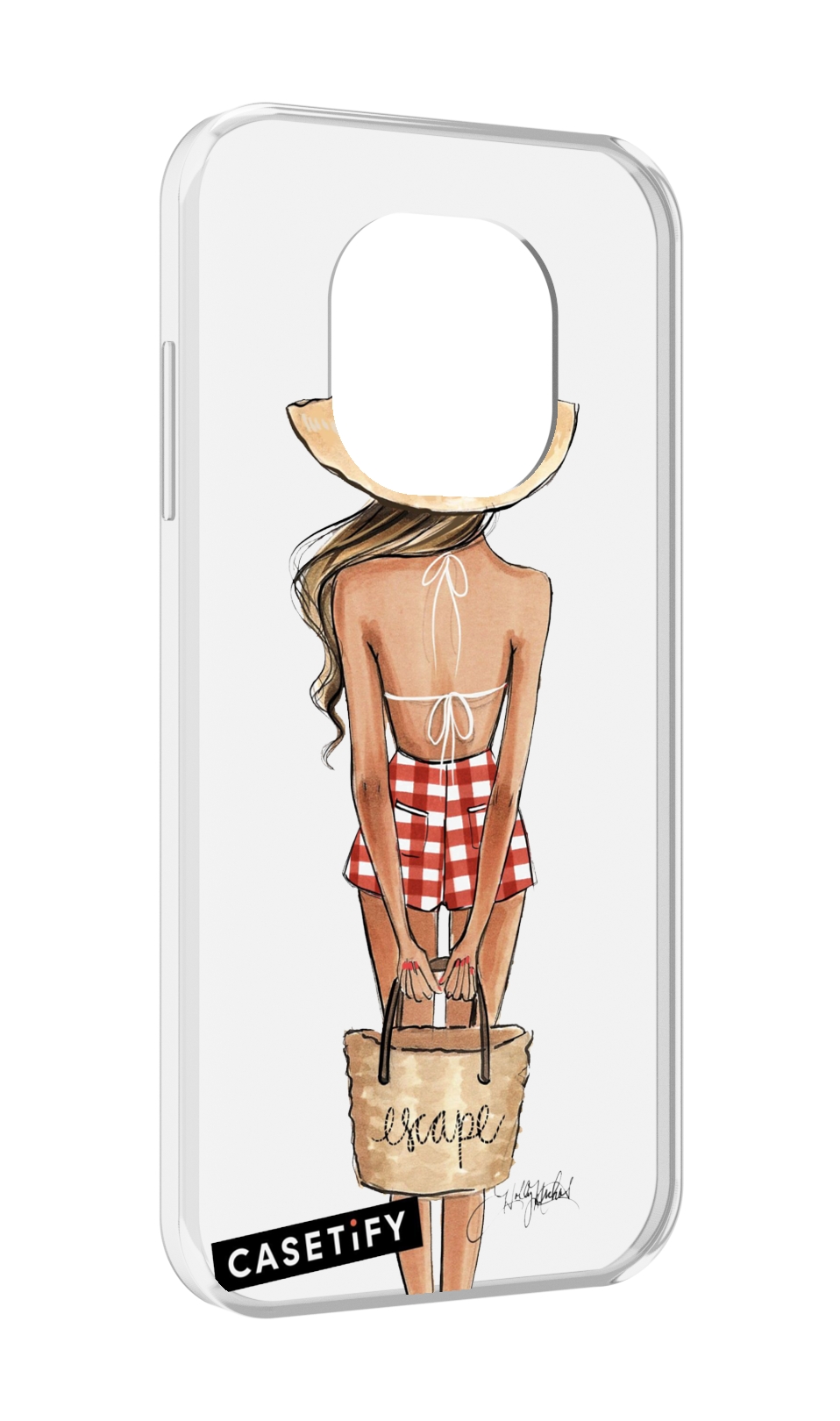 

Чехол MyPads CASETiFY женский для Blackview BL8800 / BL8800 Pro, Прозрачный, Tocco