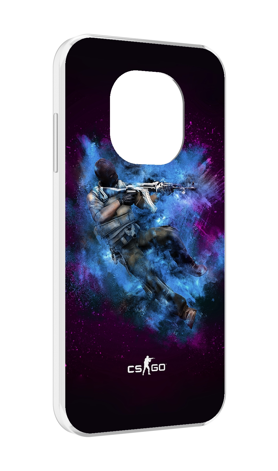 

Чехол MyPads CS-go-террорист для Blackview BL8800 / BL8800 Pro, Прозрачный, Tocco