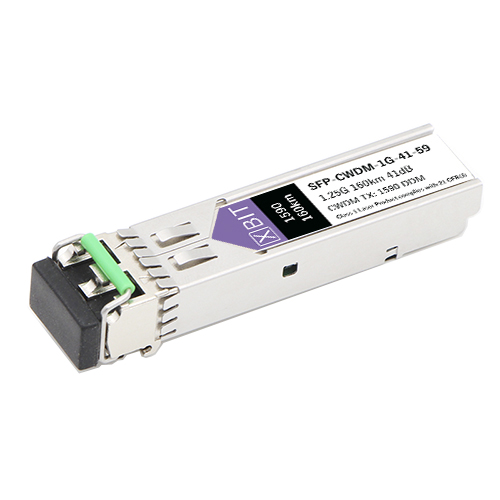 

Модуль XBIT SFP-CWDM-1G-41-59 (S1GC16041), Серебристый, SFP-CWDM-1G-41-59