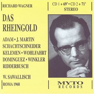 Wagner, Das Rheingold. (Theo Adam, Janis Martin, Herbert Schachtschneider