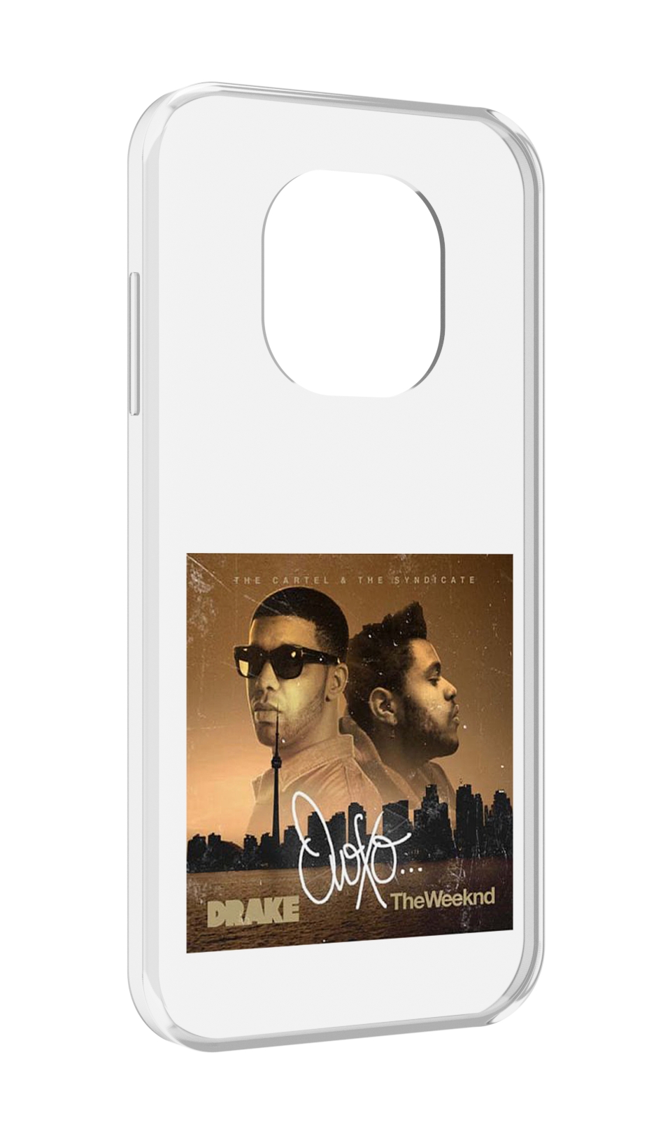 

Чехол MyPads Drake & The Weeknd - OVOXO для Blackview BL8800 / BL8800 Pro, Прозрачный, Tocco