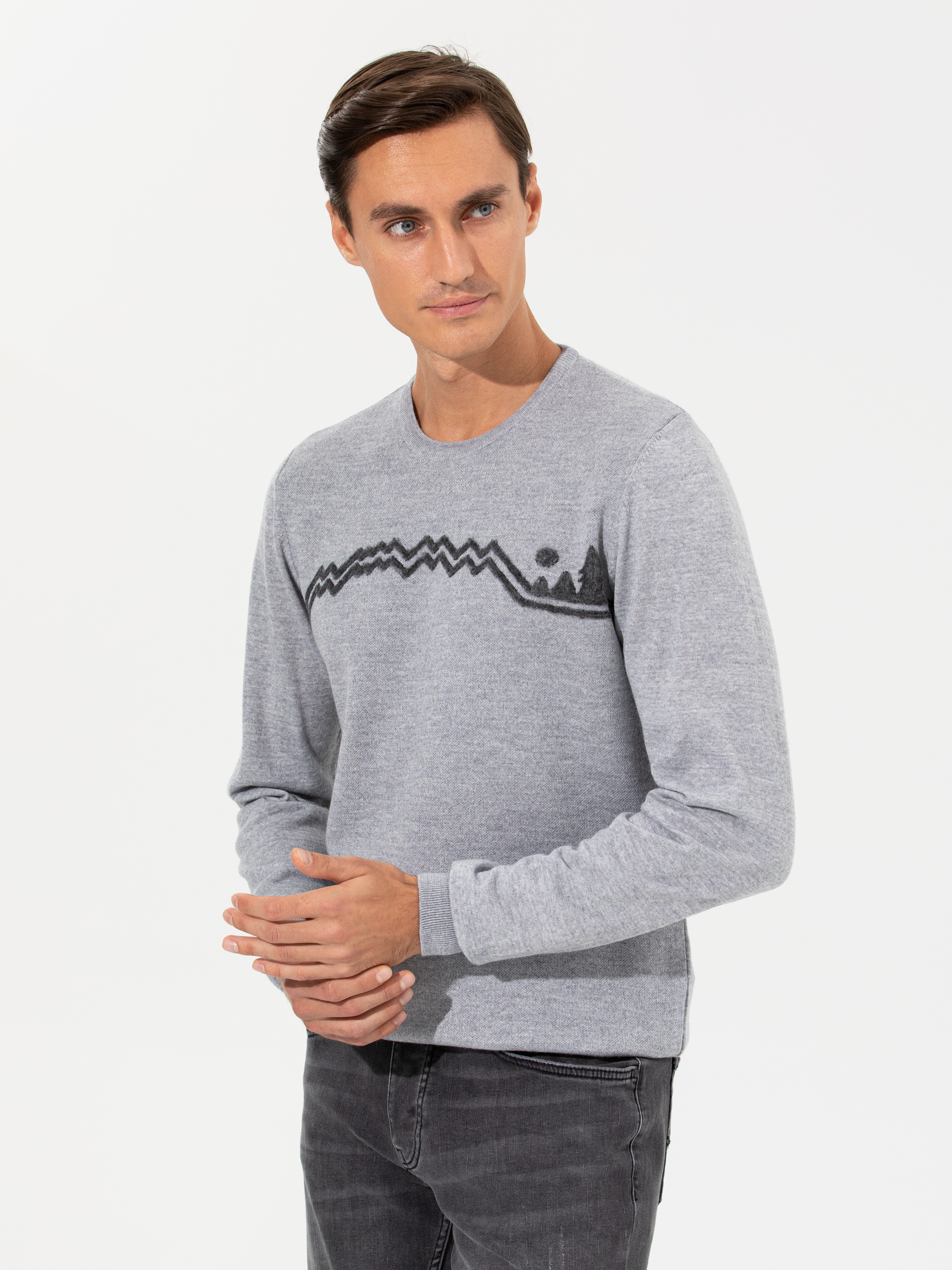 

Джемпер мужской Cacharel G051SZ0TK0JUAN серый L, G051SZ0TK0JUAN