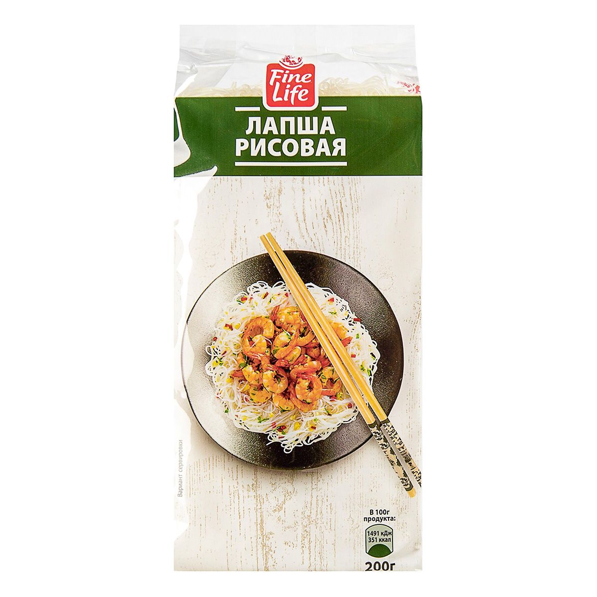 

Лапша Fine Life рисовая 200 г