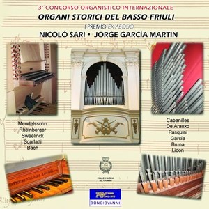 Historical organs of the Basso Friuli various, inc. Cabanilles, Scarlatti