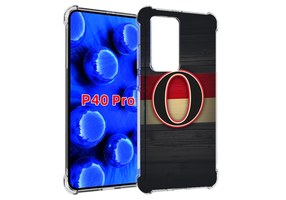 Чехол MyPads оттава сенаторс для Huawei P40 Pro противоударный