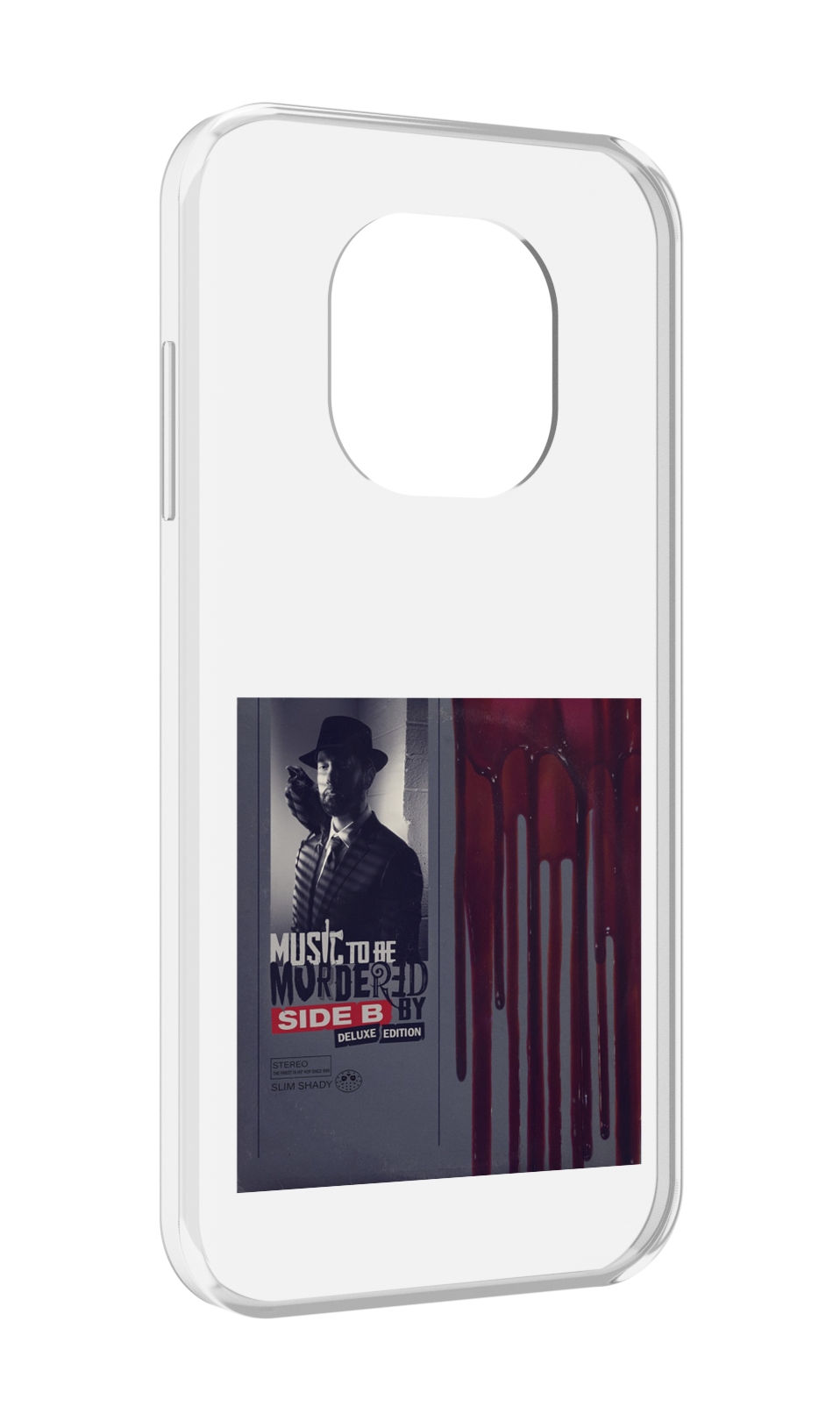 

Чехол MyPads Eminem MUSIC TO BE MURDERED BY для Blackview BL8800 / BL8800 Pro, Прозрачный, Tocco