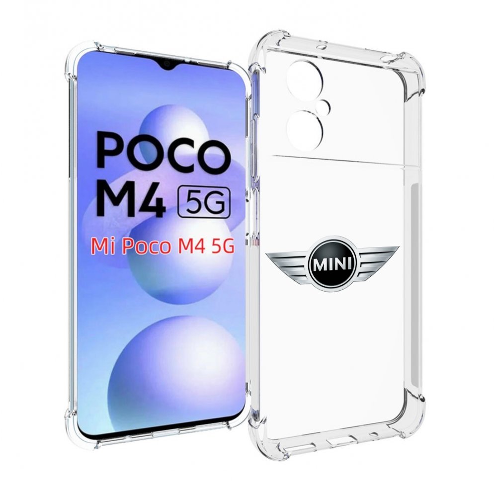 

Чехол Mypads Mini 5 Для Poco M4 5G, Прозрачный, Tocco