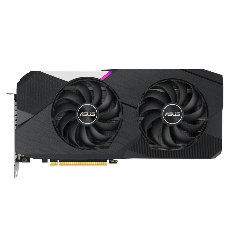 фото Видеокарта asus amd radeon rx 6750 xt (dual-rx6750xt-o12g)