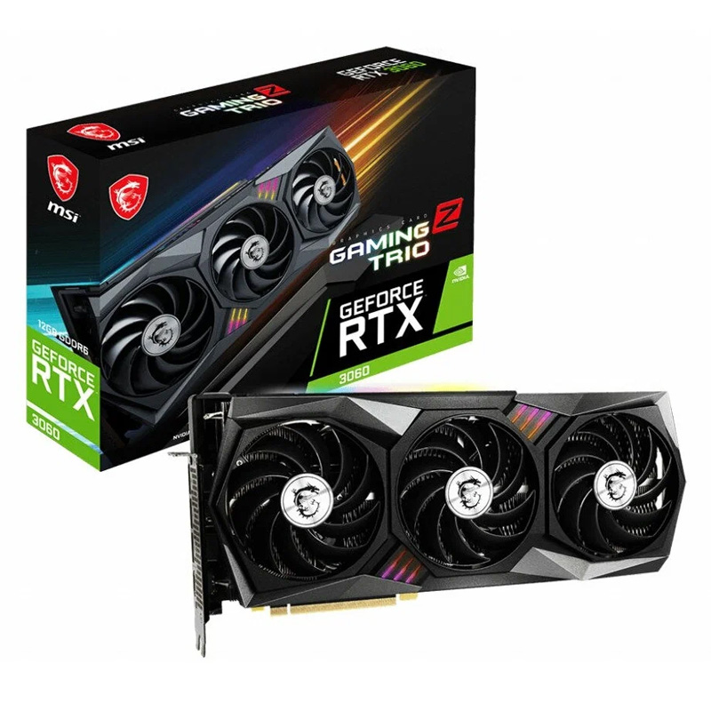 фото Видеокарта msi nvidia geforce rtx 3060 12 гб