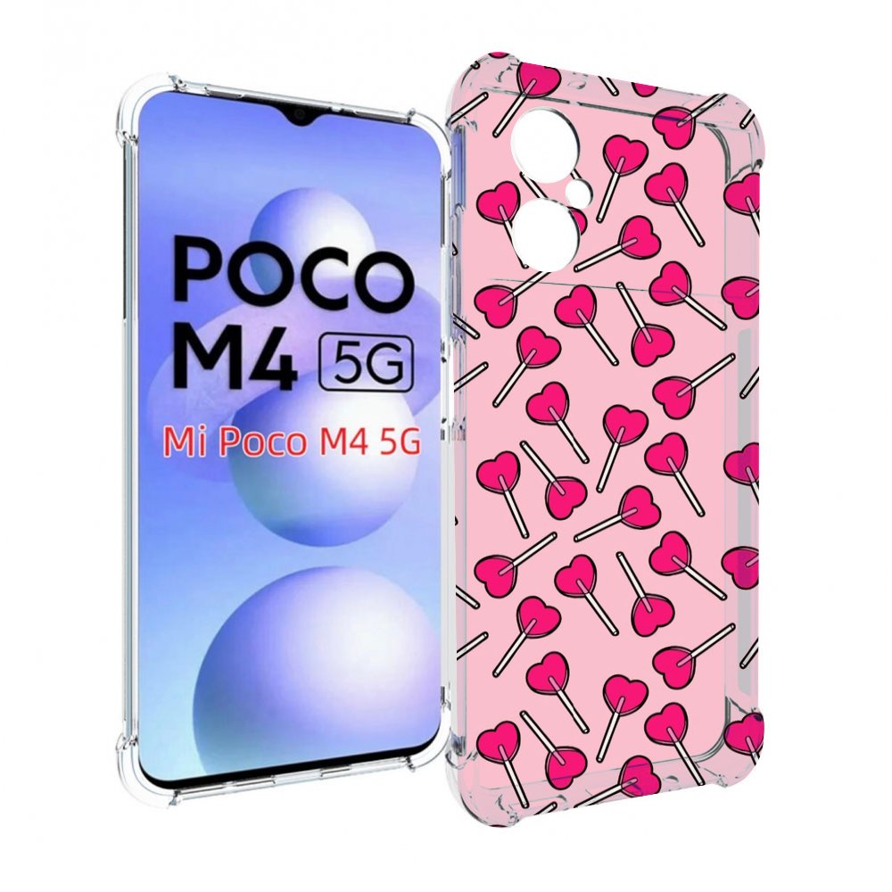 

Чехол MyPads много лединцов для Xiaomi Poco M4 5G, Прозрачный, Tocco