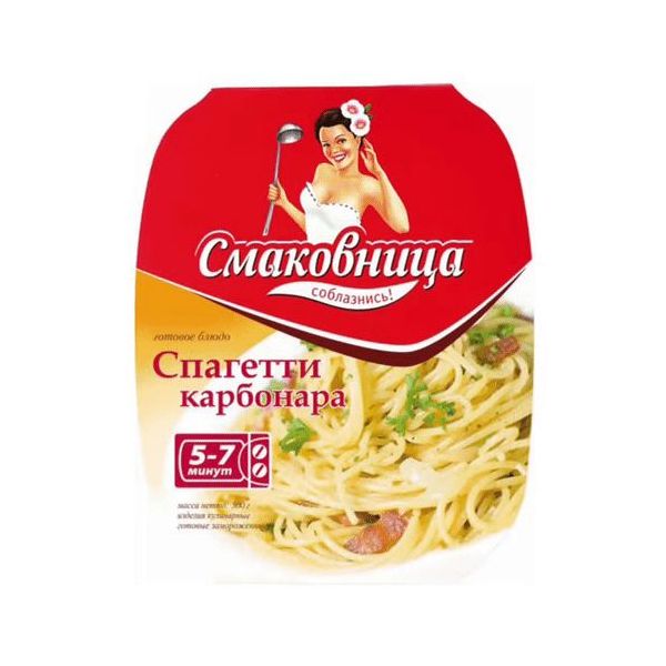 

Спагетти Смаковница Карбонара 300 г