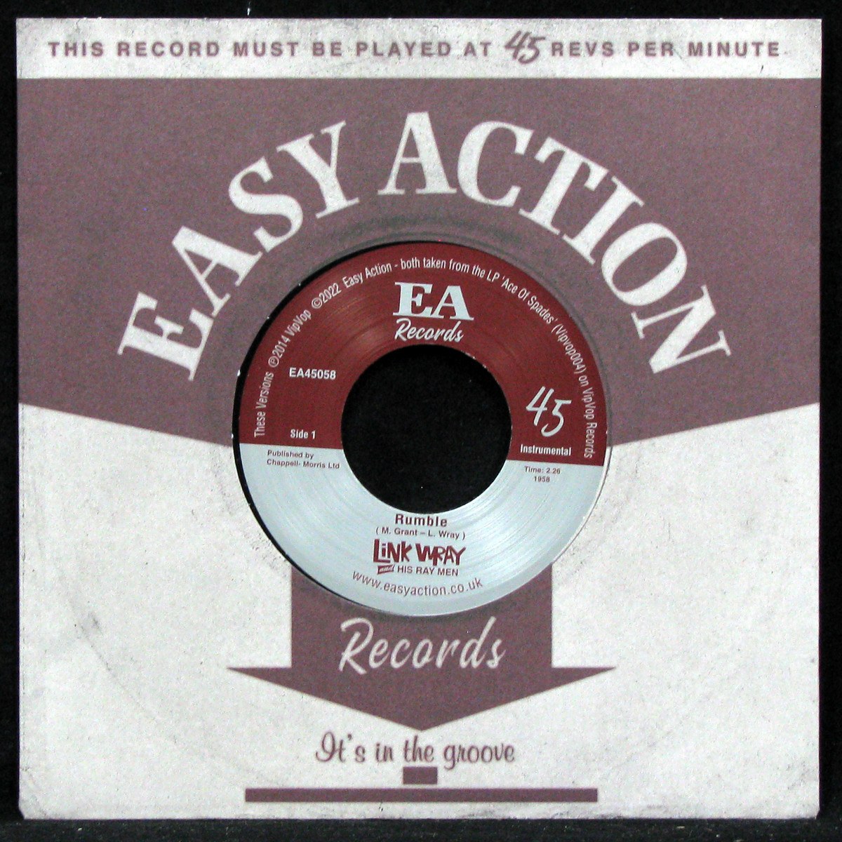 

Link Wray And His Ray Men - Rumble Raw-Hide (LP)