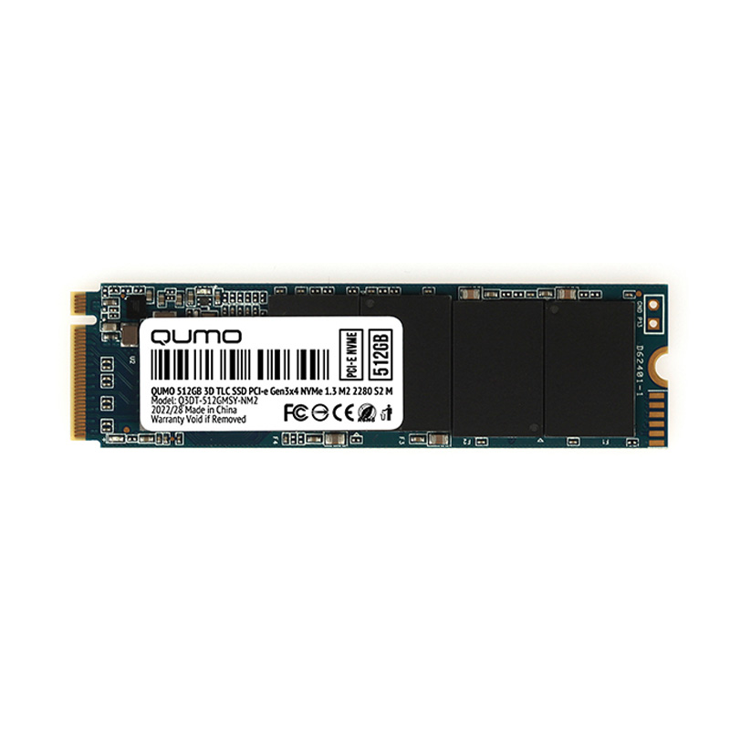 SSD накопитель QUMO Novation M.2 2280 512 ГБ (Q3DT-512GSCY-NM2)