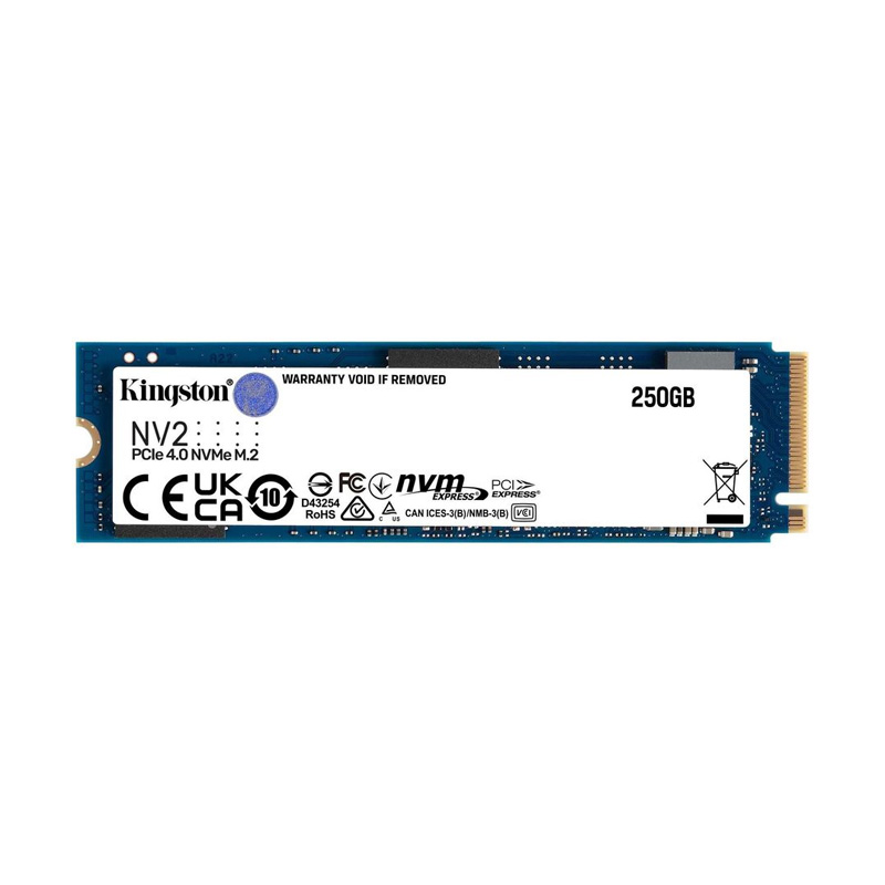 

SSD накопитель Kingston NV2 M.2 2280 250 ГБ (SNV2S/250G), NV2