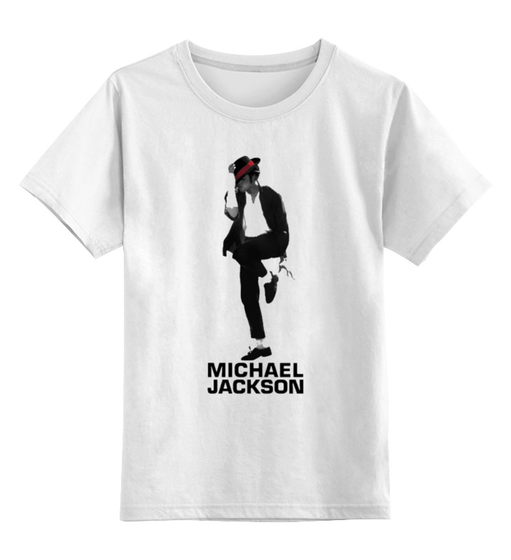 

Футболка детская Printio Michael jackson цв. белый р. 104, Michael jackson