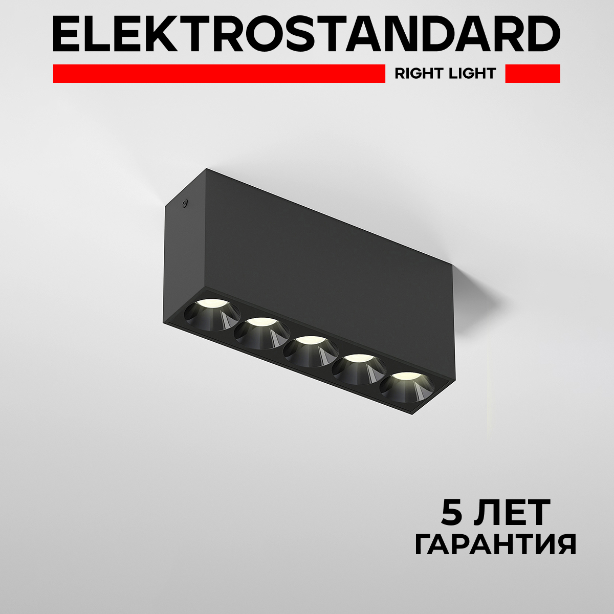 Накладной светодиодный светильник Elektrostandard Block 25108LED 10W 3000K белый