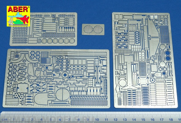 

ABR-16-002 Дополнения для Tiger I, Ausf.E Early version Basic set для Tamiya 1/16, Однотонный