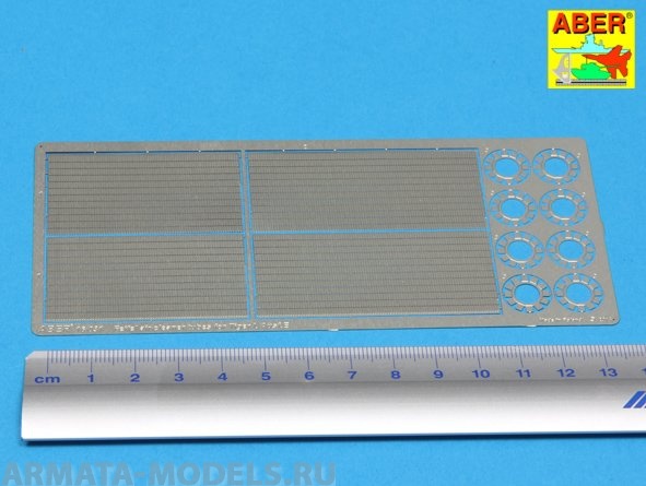 

ABR-16-031Дополнения дляFeifel air cleaners tubes for early Tiger I для Tamiya and others, Однотонный