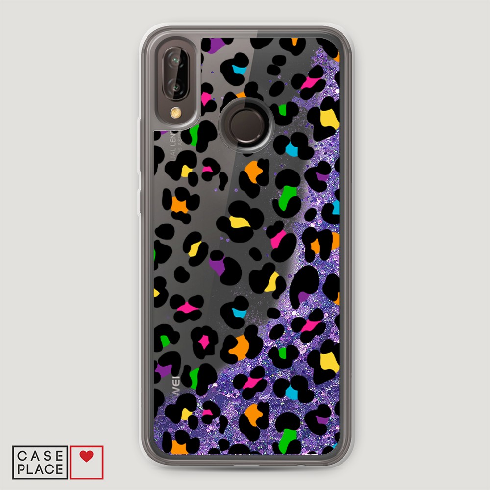 Чехол Awog  на  Huawei P20 Lite/Nova 3e Яркий леопард
