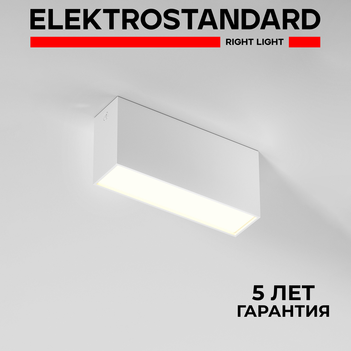 

Накладной светодиодный светильник Elektrostandard Block 25109/LED 10W 3000K белый, Block