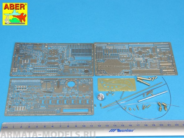 

ABR-16-050 Дополнения для Tiger I, Ausf.E Middle version Basic set для Hobby Boss 1/16, Однотонный