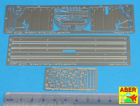 

ABR-25 010 Дополнения для Fenders for Panther G/Jagdpanther для Tamiya, Academy 1/25, Однотонный