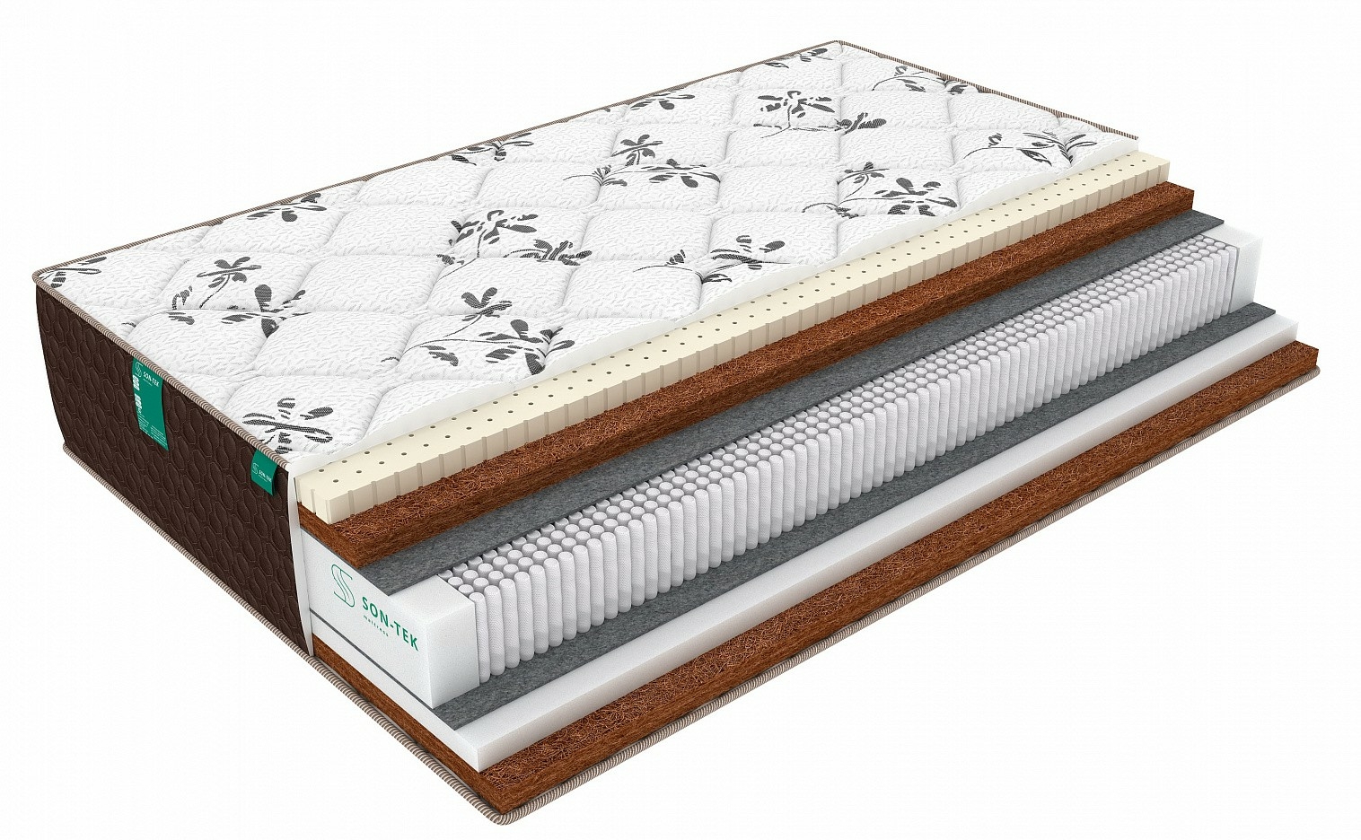 

Матрас Sleeptek Lux Latex Cocos Revers 200x195, Lux Latex Cocos Revers
