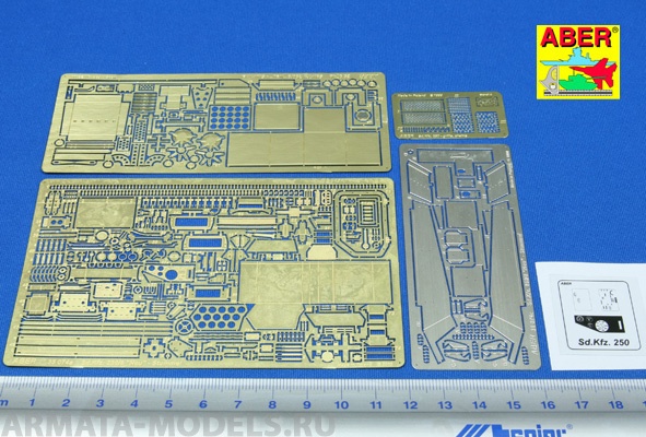 

ABR-35-074 Дополнения для Sd.Kfz.250/8 Neu Stumel для Dragon 1/35