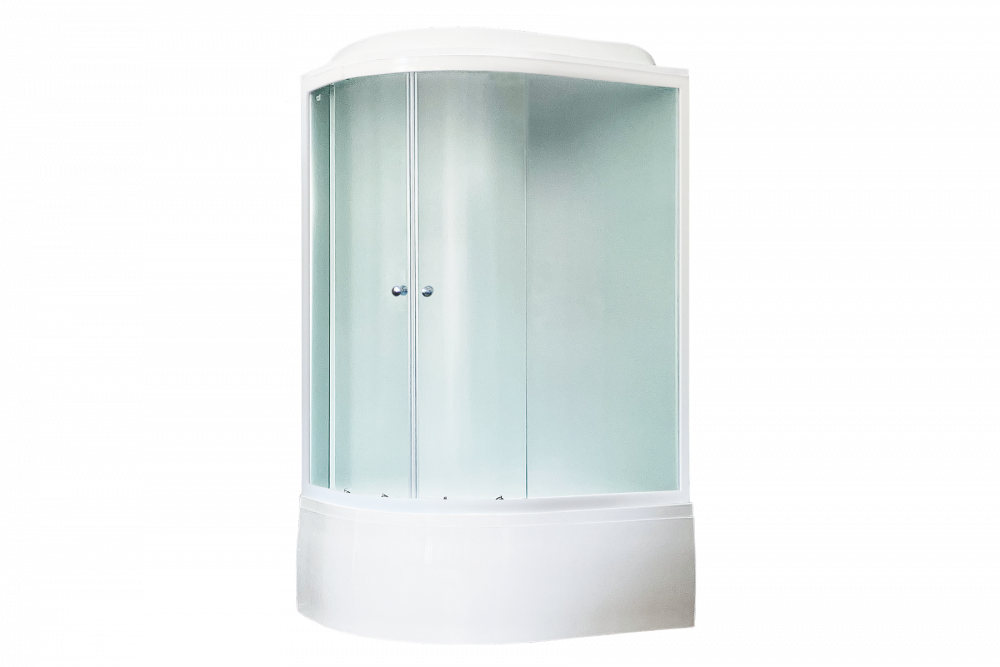 

Душевая кабина 120х80 см Royal Bath ВК RB8120BK5-WC-R стекло матовое