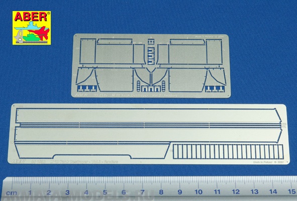 

ABR-35-153 Дополнения для US Tank Destroyer M-10 vol. 3- FENDERS для Academy 1/35