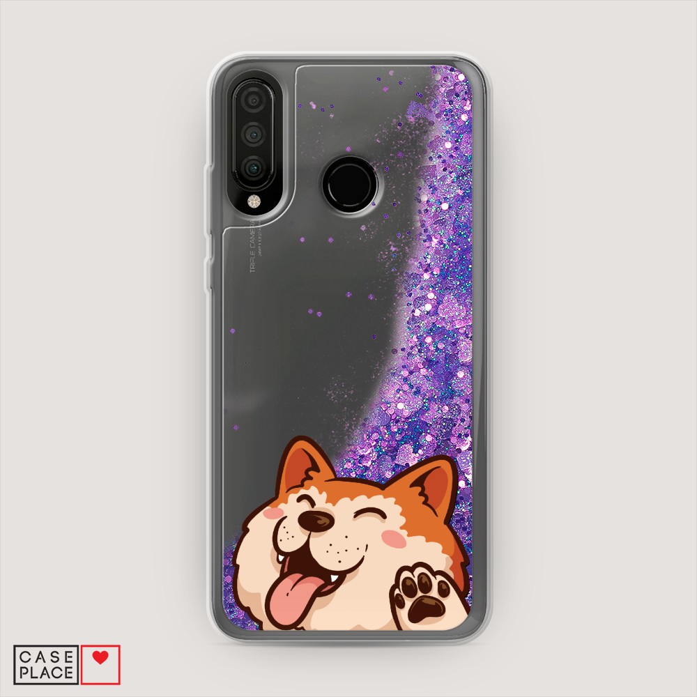 

Чехол Awog на Huawei P30 lite/Honor 20S/Honor 20 Lite 2020 "Акита-ину машет", Разноцветный, 67992-1